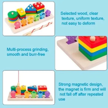 Cargar imagen en el visor de la galería, Tablero Montessori de Figuras y Pesca Magnética