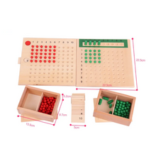 Cargar imagen en el visor de la galería, Tablero de División Montessori