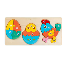 Cargar imagen en el visor de la galería, Rompecabezas Evolutivo Animales