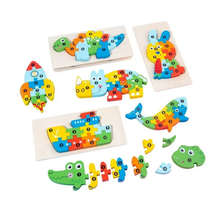 Cargar imagen en el visor de la galería, Rompecabezas 3D Animales