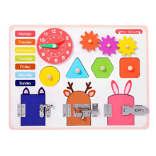 Cargar imagen en el visor de la galería, Tablero de actividades Montessori