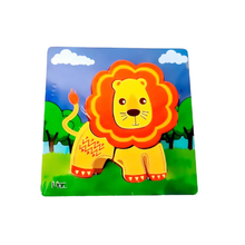 Cargar imagen en el visor de la galería, Rompecabeza León (5 pzs)
