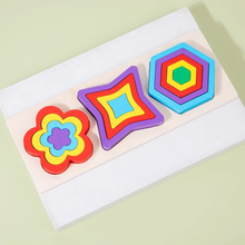 Cargar imagen en el visor de la galería, Rompecabezas de Figuras Geométricas