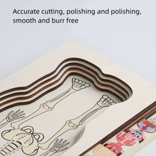 Cargar imagen en el visor de la galería, Rompecabeza de Capas Cuerpo Humano