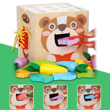 Cargar imagen en el visor de la galería, Cubo Didáctico de Madera 8 en 1