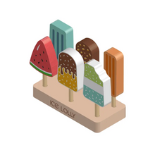 Cargar imagen en el visor de la galería, Juego de Paletas en Madera