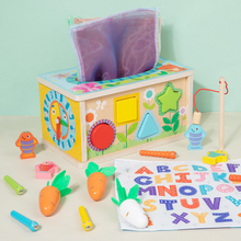 Cargar imagen en el visor de la galería, Cubo de Actividades Educativas 7 en 1