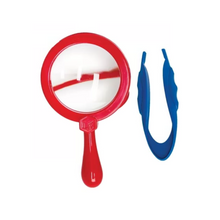 Cargar imagen en el visor de la galería, Lupa y pinza para exploradores