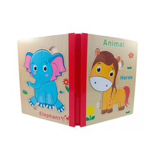 Cargar imagen en el visor de la galería, Libro Rompecabezas Animales