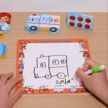 Cargar imagen en el visor de la galería, Rompecabeza 2 en 1 Ocupaciones Grande