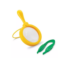 Cargar imagen en el visor de la galería, Lupa y pinza para exploradores