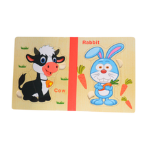 Cargar imagen en el visor de la galería, Libro Rompecabezas Animales de la Granja