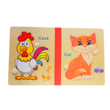 Cargar imagen en el visor de la galería, Libro Rompecabezas Animales de la Granja