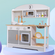Cargar imagen en el visor de la galería, Cocina Montessori Blanca en Madera