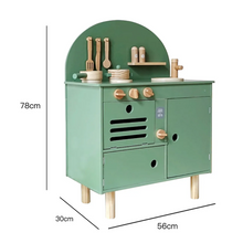 Cargar imagen en el visor de la galería, Cocina en madera Nórdica Oliva