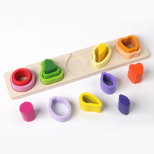 Cargar imagen en el visor de la galería, Frutas Encajables Montessori