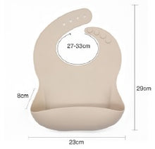 Cargar imagen en el visor de la galería, Babero en Silicona Pink