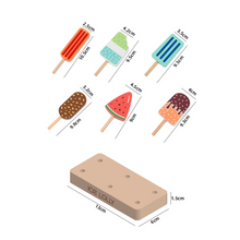 Cargar imagen en el visor de la galería, Juego de Paletas en Madera