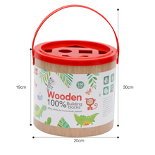 Cargar imagen en el visor de la galería, Bloques de Construcción en Madera