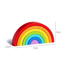 Cargar imagen en el visor de la galería, Arcoiris waldorf mini