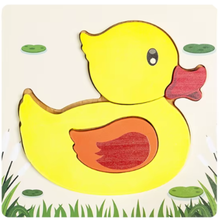 Cargar imagen en el visor de la galería, Rompecabezas Animales 3D