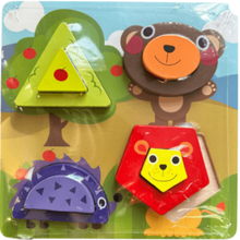 Cargar imagen en el visor de la galería, Rompecabezas Geométrico de Animales