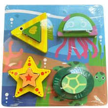 Cargar imagen en el visor de la galería, Rompecabezas Geométrico de Animales