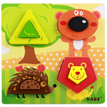 Cargar imagen en el visor de la galería, Rompecabezas Geométrico de Animales