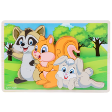 Cargar imagen en el visor de la galería, Rompecabezas Encajable de Animales