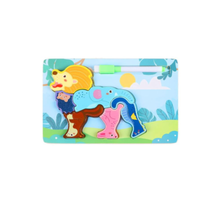 Cargar imagen en el visor de la galería, Rompecabezas Animales Encajable