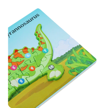 Cargar imagen en el visor de la galería, Rompecabezas Montessori de Animales 🧩🐘🦖