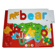 Cargar imagen en el visor de la galería, Juego de Spelling en Madera