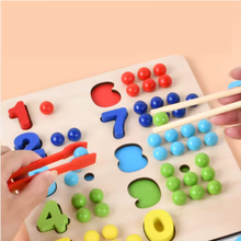 Cargar imagen en el visor de la galería, Tablero Matemático Montessori