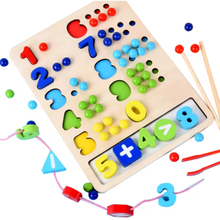 Cargar imagen en el visor de la galería, Tablero Matemático Montessori
