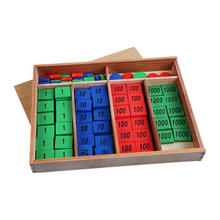 Cargar imagen en el visor de la galería, Juego de Sellos Montessori