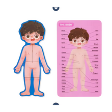 Cargar imagen en el visor de la galería, Rompecabeza de Cuerpo Humano Niño