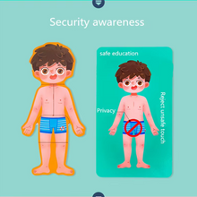 Cargar imagen en el visor de la galería, Rompecabeza de Cuerpo Humano Niño