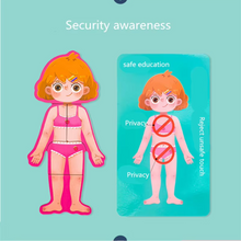 Cargar imagen en el visor de la galería, Rompecabeza de Cuerpo Humano Niña