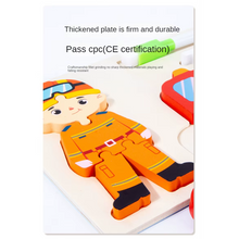 Cargar imagen en el visor de la galería, Rompecabeza 2 en 1 Ocupaciones