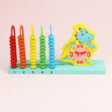 Cargar imagen en el visor de la galería, Dinosaurio Abaco Calculadora