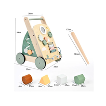 Cargar imagen en el visor de la galería, Caminador Montessori en Madera