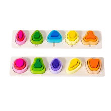 Cargar imagen en el visor de la galería, Frutas Encajables Montessori