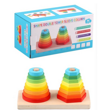 Cargar imagen en el visor de la galería, Torre Doble Montessori