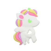 Cargar imagen en el visor de la galería, Rasca encías unicornio con sostenedor