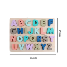 Cargar imagen en el visor de la galería, Tablero encajable letras mayúsculas