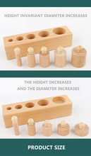 Cargar imagen en el visor de la galería, Cilindros Montessori