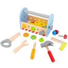 Cargar imagen en el visor de la galería, Caja de herramientas en madera