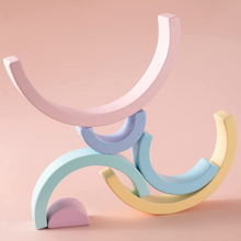 Cargar imagen en el visor de la galería, Arcoiris Waldorf Pastel
