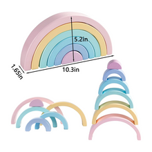 Cargar imagen en el visor de la galería, Arcoiris Waldorf Pastel