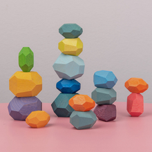 Cargar imagen en el visor de la galería, Piedras de apilamiento Montessori